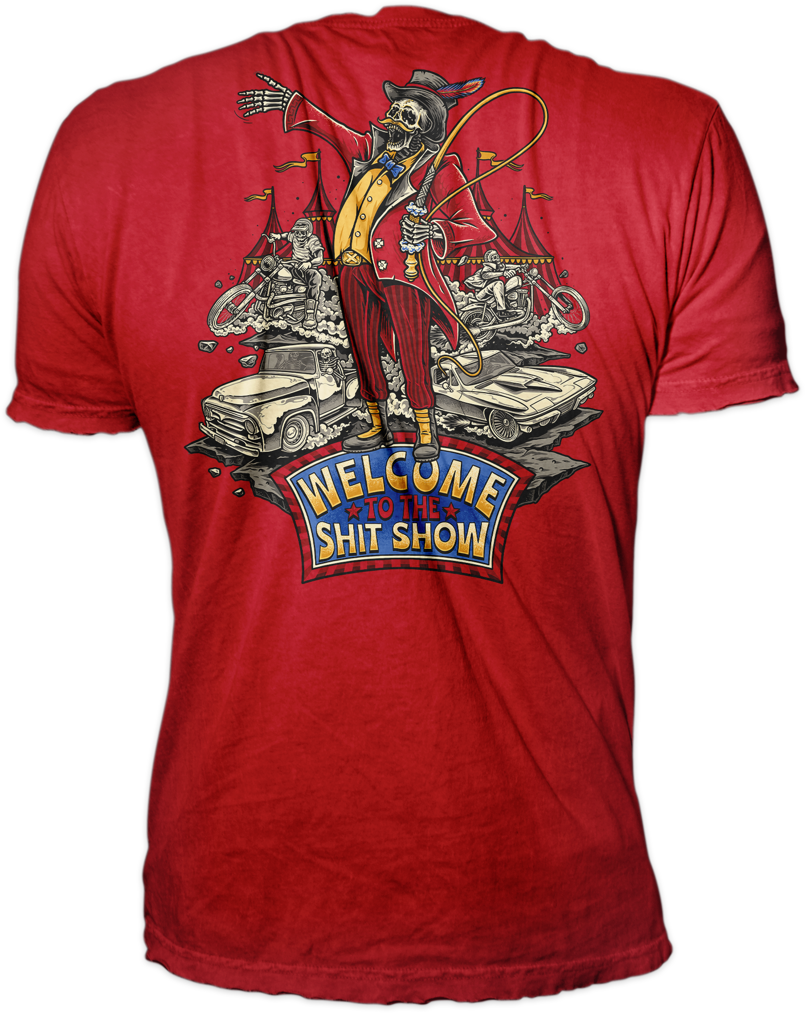 Shit Show Red Tee – Lethal Threat