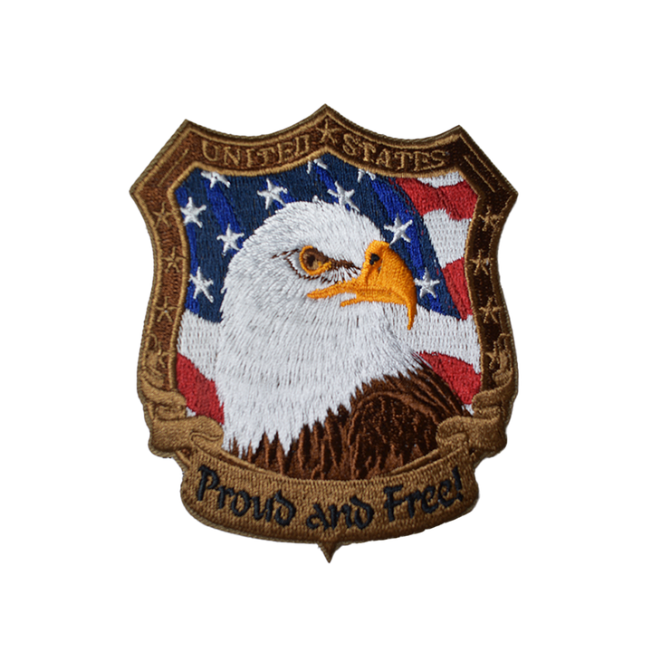 Eagle Shield Car Patch