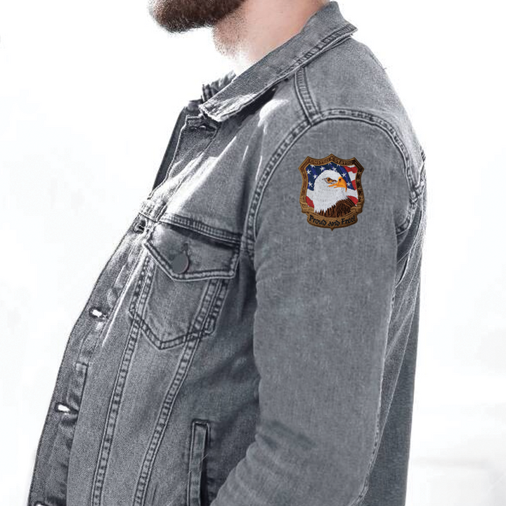 Eagle Shield Car Patch