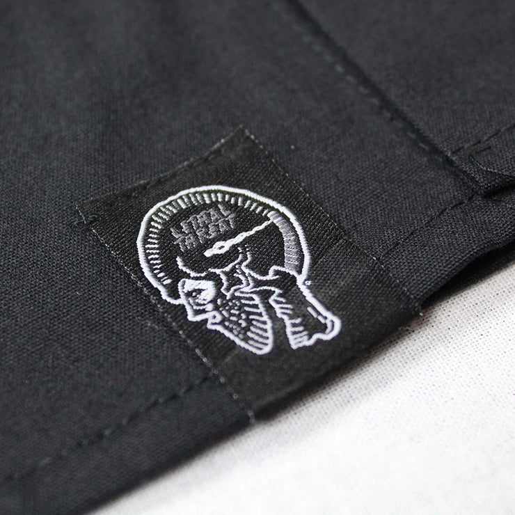 Hang Ten Tiki Hot Rod Embroidered Work Shirt / Shop Shirt