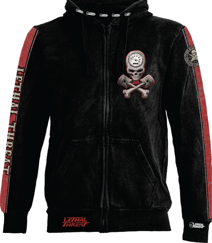 DEATH OR GLORY ZIP UP HOODIE
