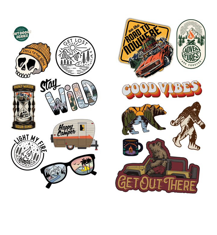 OUTDOOR Series Sticker Bomb Pack