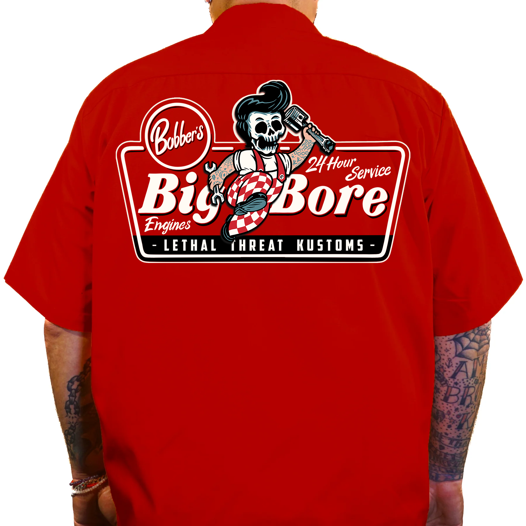 【極美品 英国製】Personal Effects / OVER SHIRT Big Bore Skull - Printed Work Shirt – Lethal Threat
