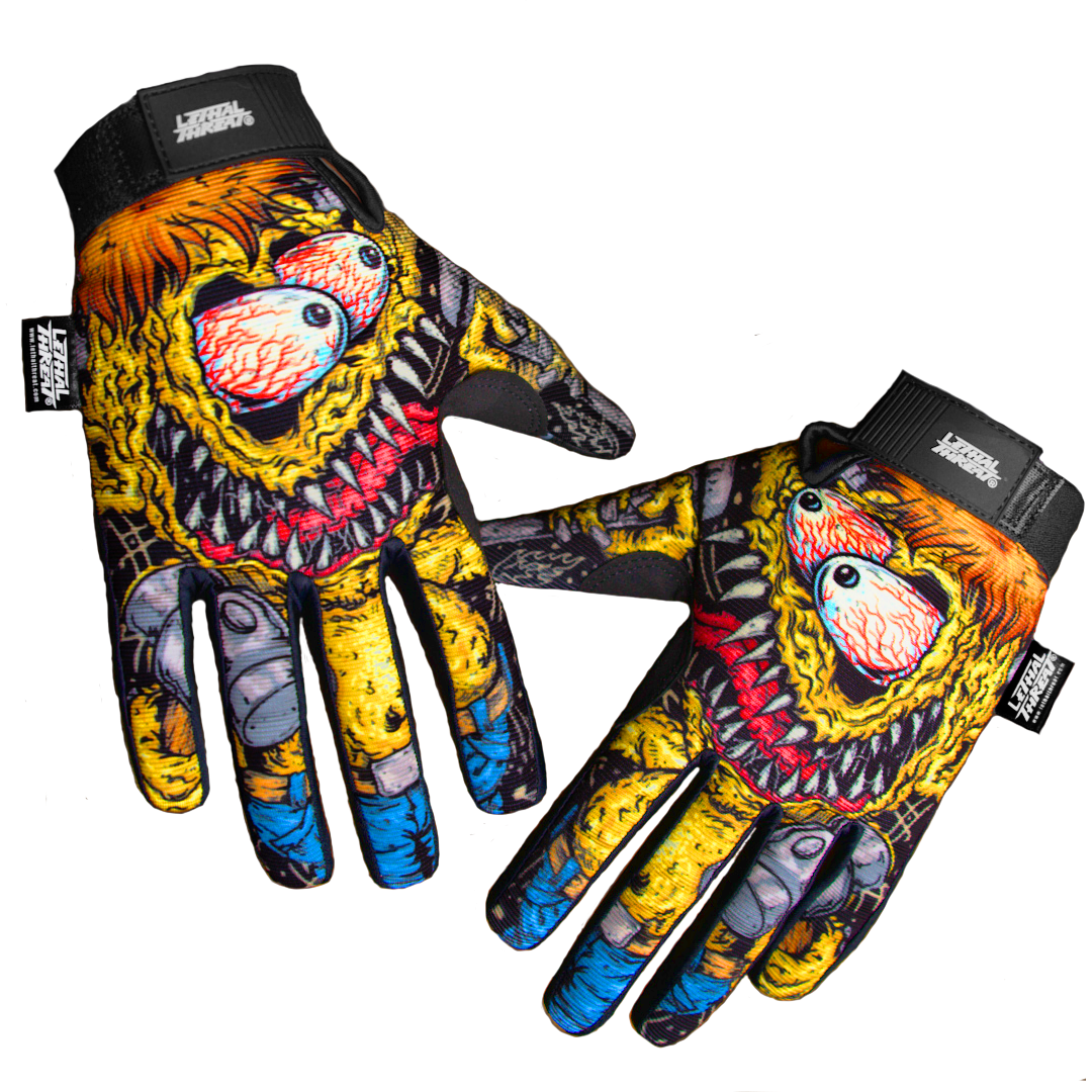lethal threat handschuhe Lethal Threat Grease Monster Gloves - Black