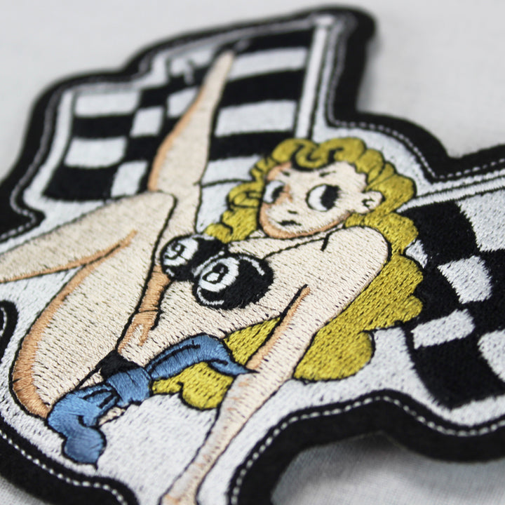Lady Luck Vintage Embroidered Patch- LG
