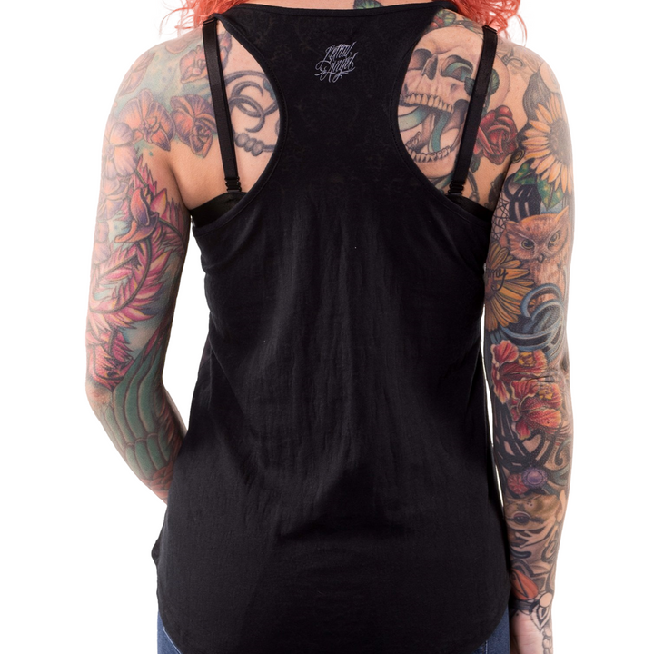 Skull Couple Sublimation Razor Back Tank Top
