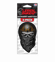 Helmet Skull Bandanna Paper Air Freshener 3-Pack