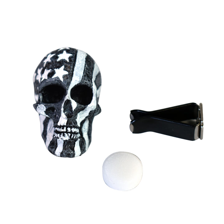 Tactical USA Skull 3D Vent Clip Air Freshener