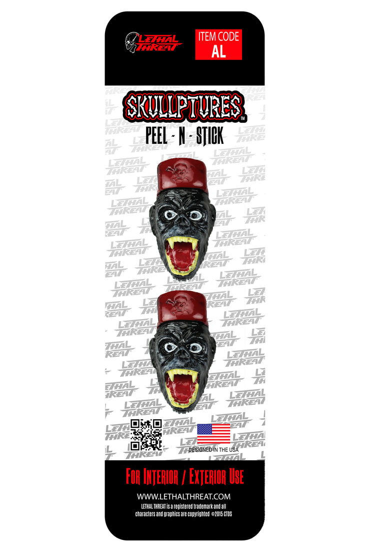 Grease Monkey 3D Stick Ons - Two Per Pack