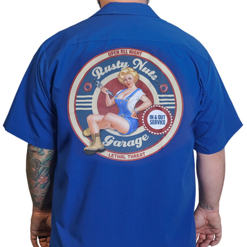 Renegade Gorilla Garage Printed Work Shirt – Lethal Threat