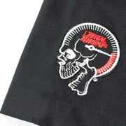 Bullet Skull Embroidered Work Shirt / Shop Shirt