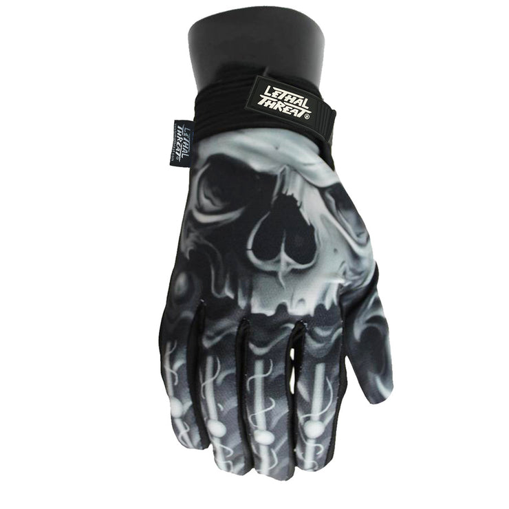 Biomechanical Skull Gloves