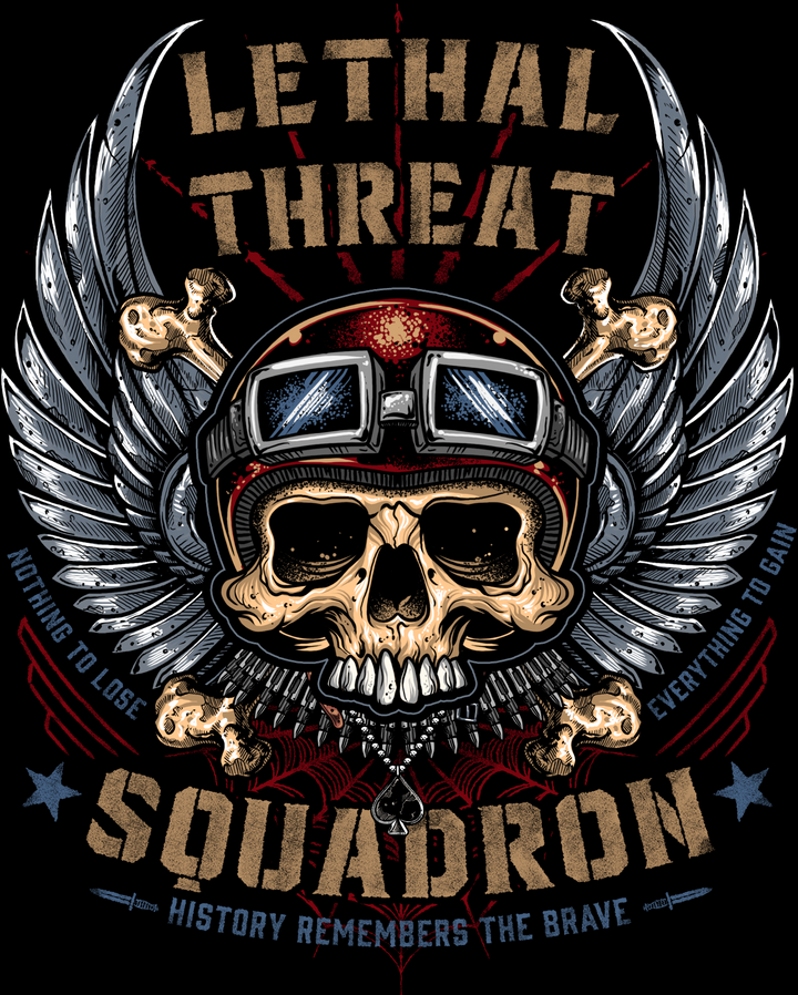 Flight and Fight Pull Over Hoodie