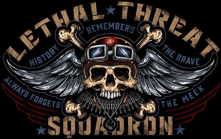 Flight and Fight Pull Over Hoodie