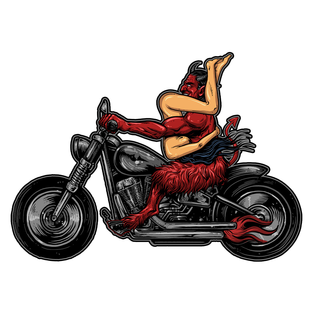 Hell ride Mini Decal/Sticker