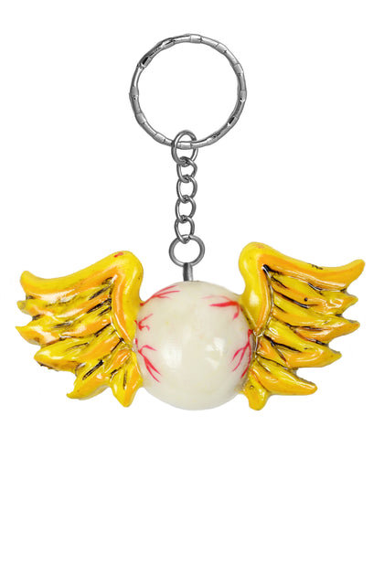 Kustom Kulture Flying Eyeball 3D Keychain