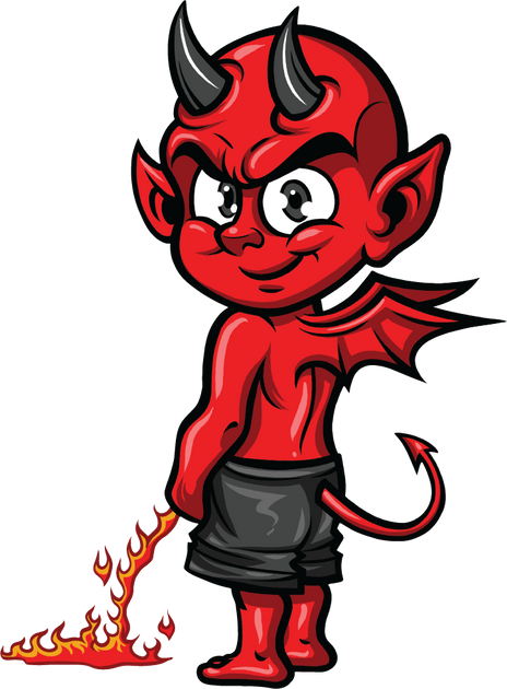 Lil Devil Mini Decal Sticker – Lethal Threat