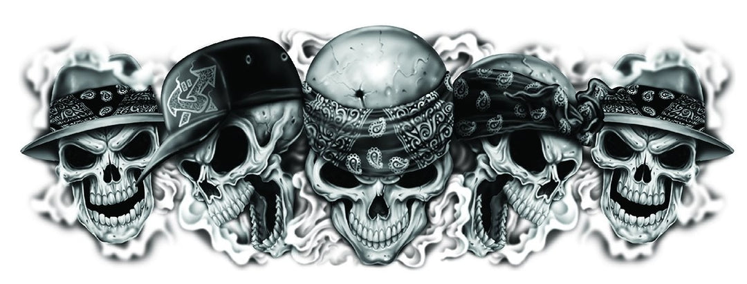Skull Gang Decal