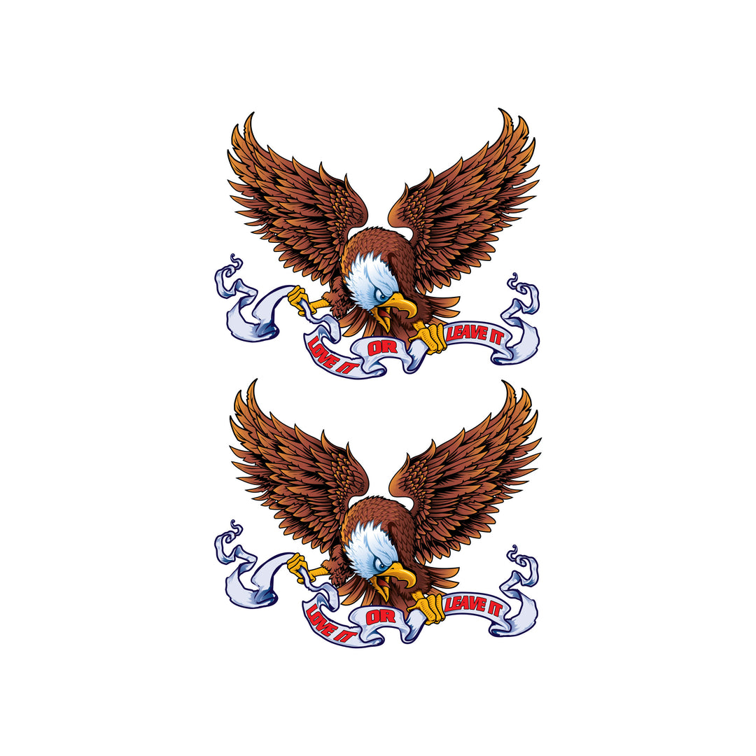 Love It or Leave It Eagle - Mini Decal