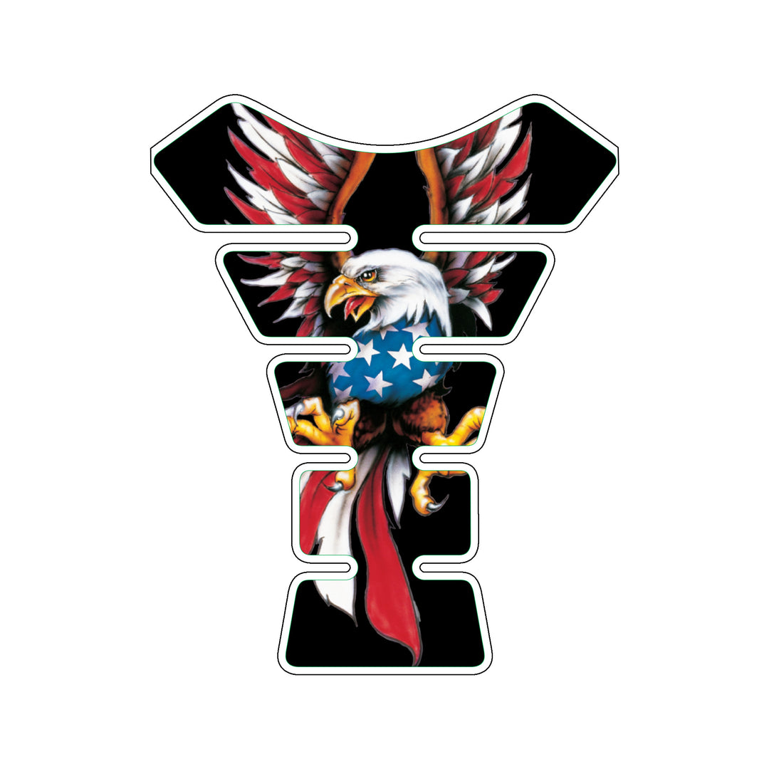USA Flag Eagle Motorcycle Tank Pad / Motorcycle Tank Protector