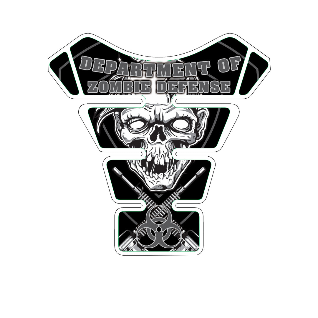 Zombie Defense Motorcycle Tank Pad / Motorcycle Tank Protector
