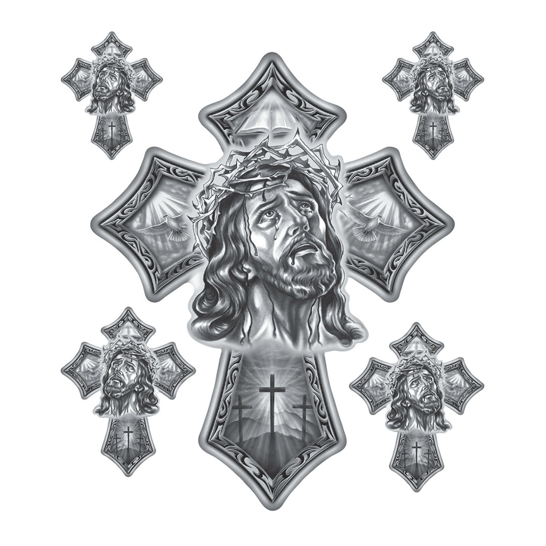 Jesus Cross Decal