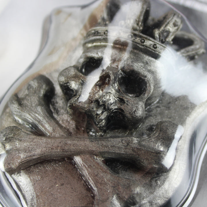 King Skull 3D Peel n Stick Emblem