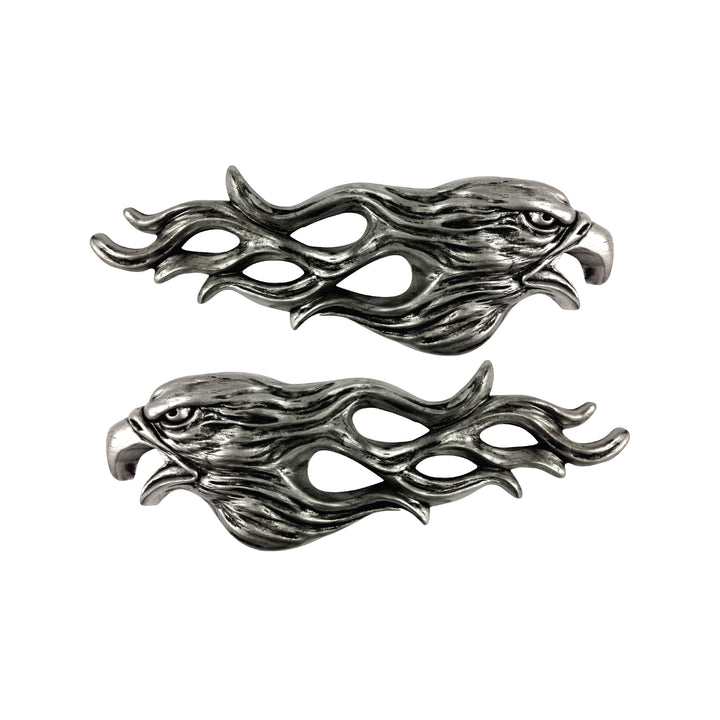 Eagle Flames LT & RT 3D Peel n Stick Emblems