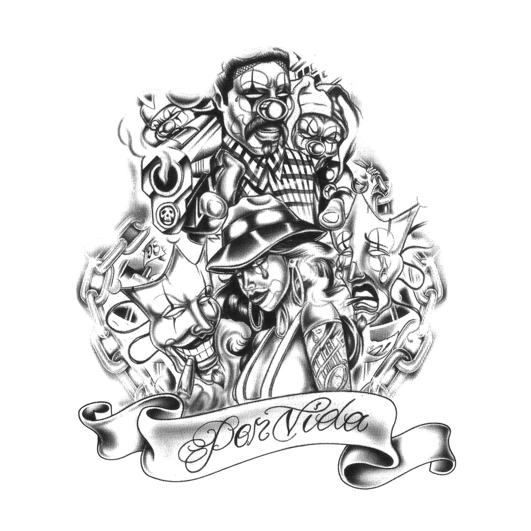 My Life / Por Vida Decal