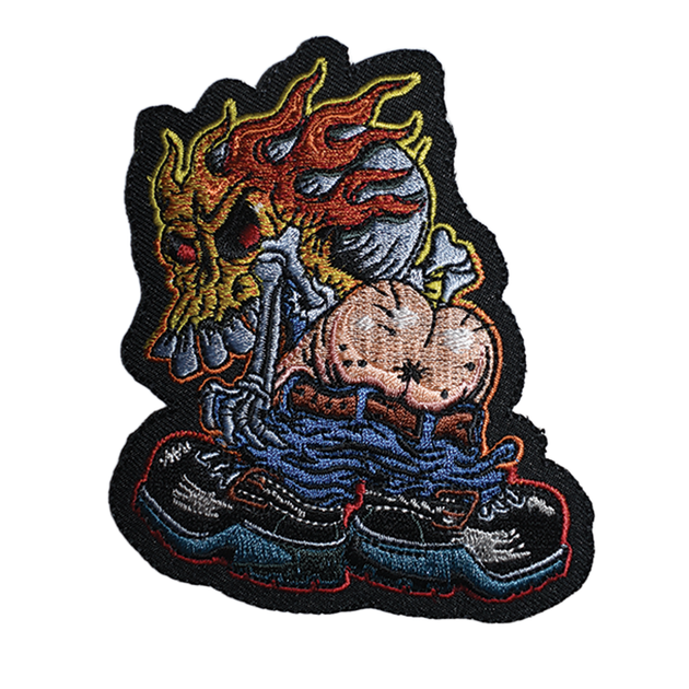 Biker/Back Patch Large Embroidery Patch Iron On Patches For