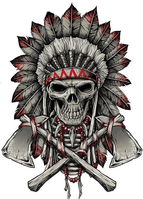 Renegade Skull Mini Decal/Sticker