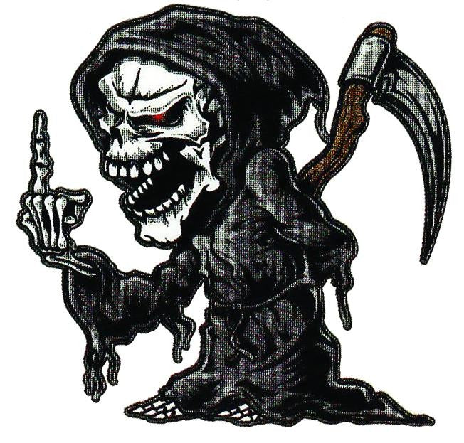 Reaper Finger Mini Decal/Sticker