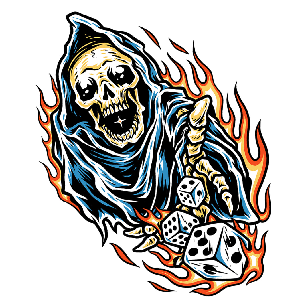 Dice Reaper Mini Decal / Sticker