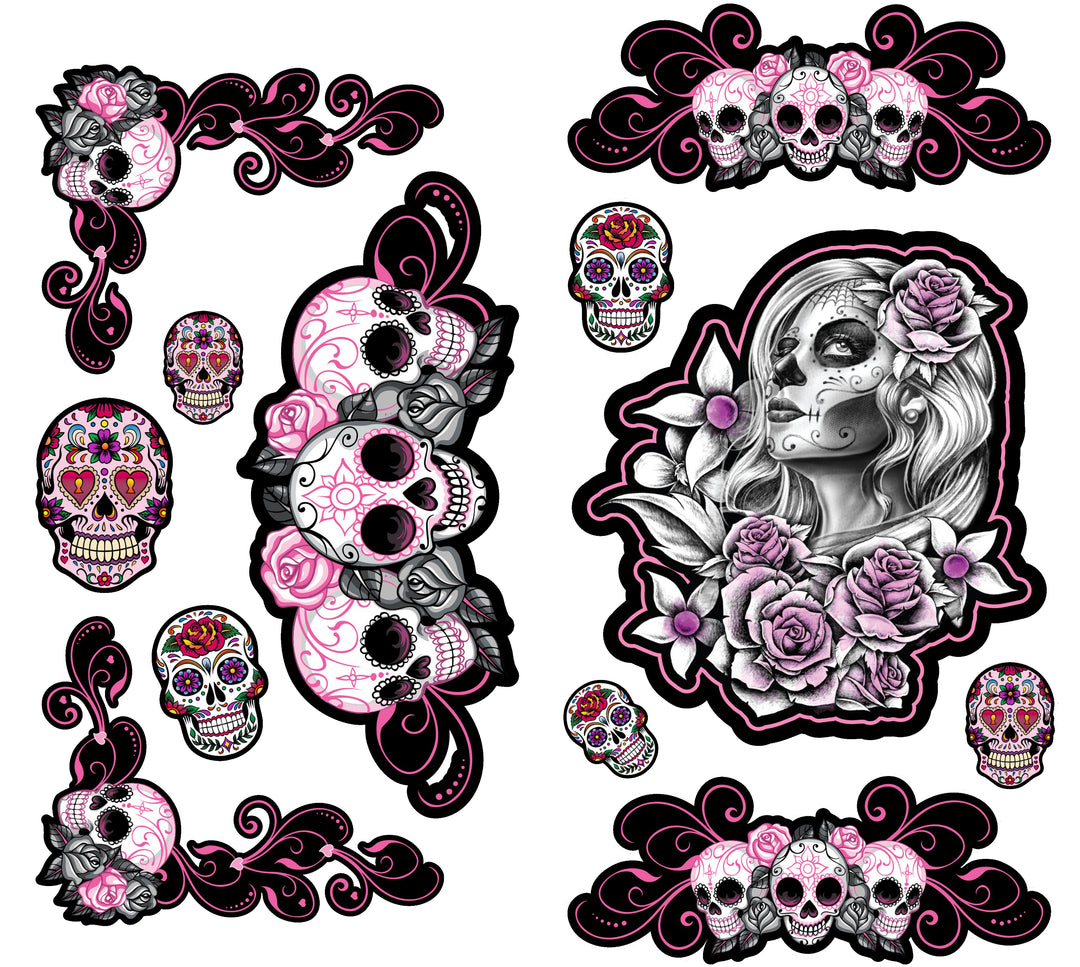 Sugar Skulls Decal Series