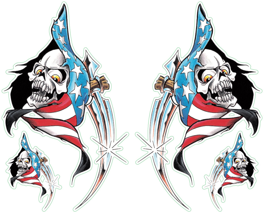 USA Reaper Left & Right Decal