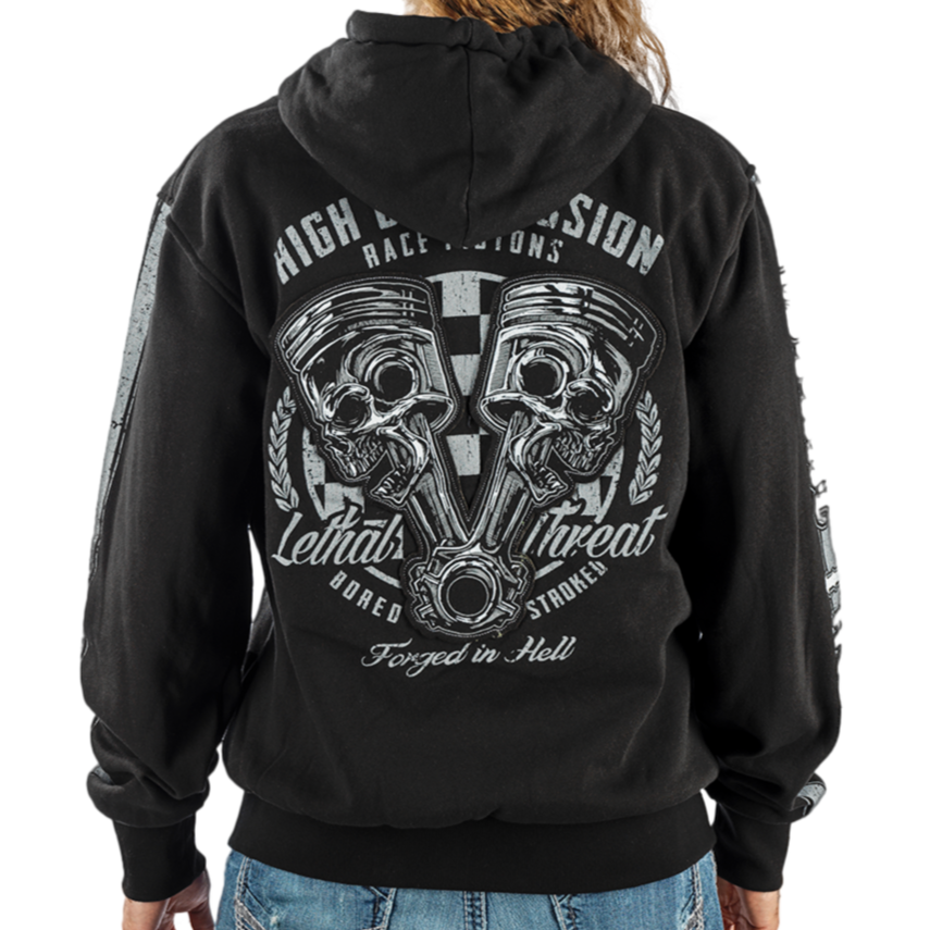 High Compression Hoodie - Biker Hoodie – Lethal Threat