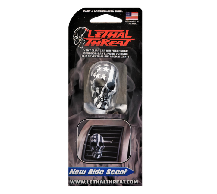 Tactical USA Skull 3D Vent Clip Air Freshener