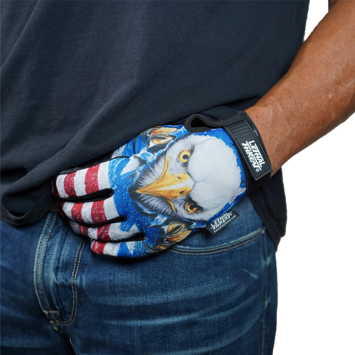 Rip n Tear USA Eagle Hand Gloves