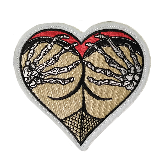 Grab of Death Embroidered Patch
