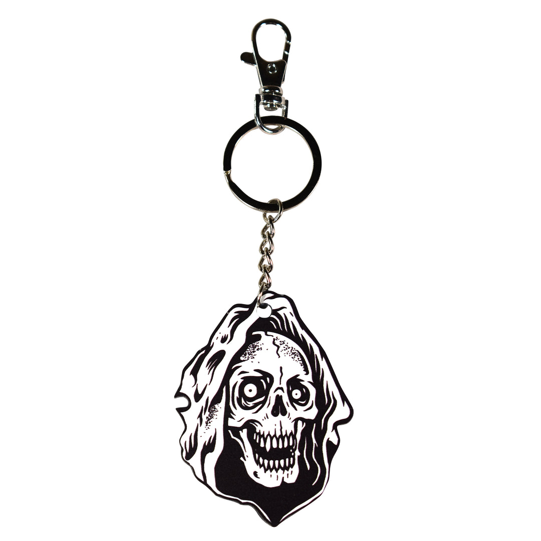Reaper Head Metal Keychain