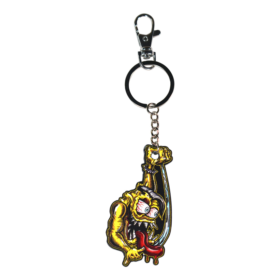 Shifter Monster Metal Keychain