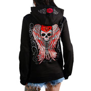 Skulls and Thorns Pullover Women's Hoodie