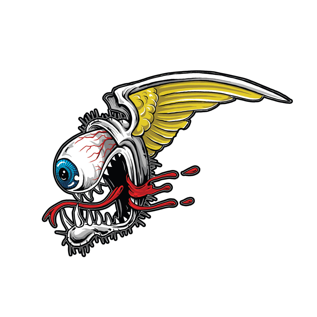 Rude & Crude Decal: No Regrets Speed Shop Mini Decal/Sticker