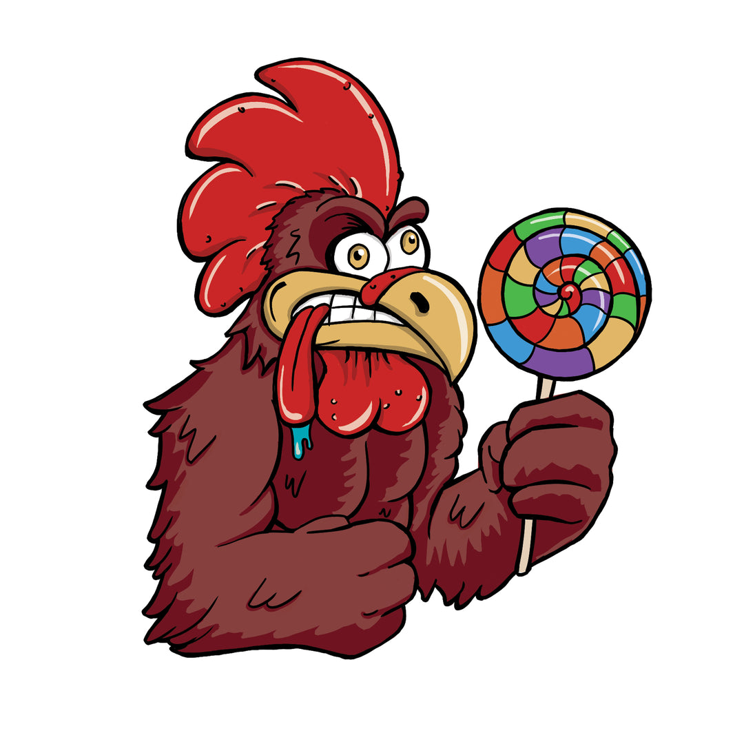 Cock Sucker Mini Decal/Sticker