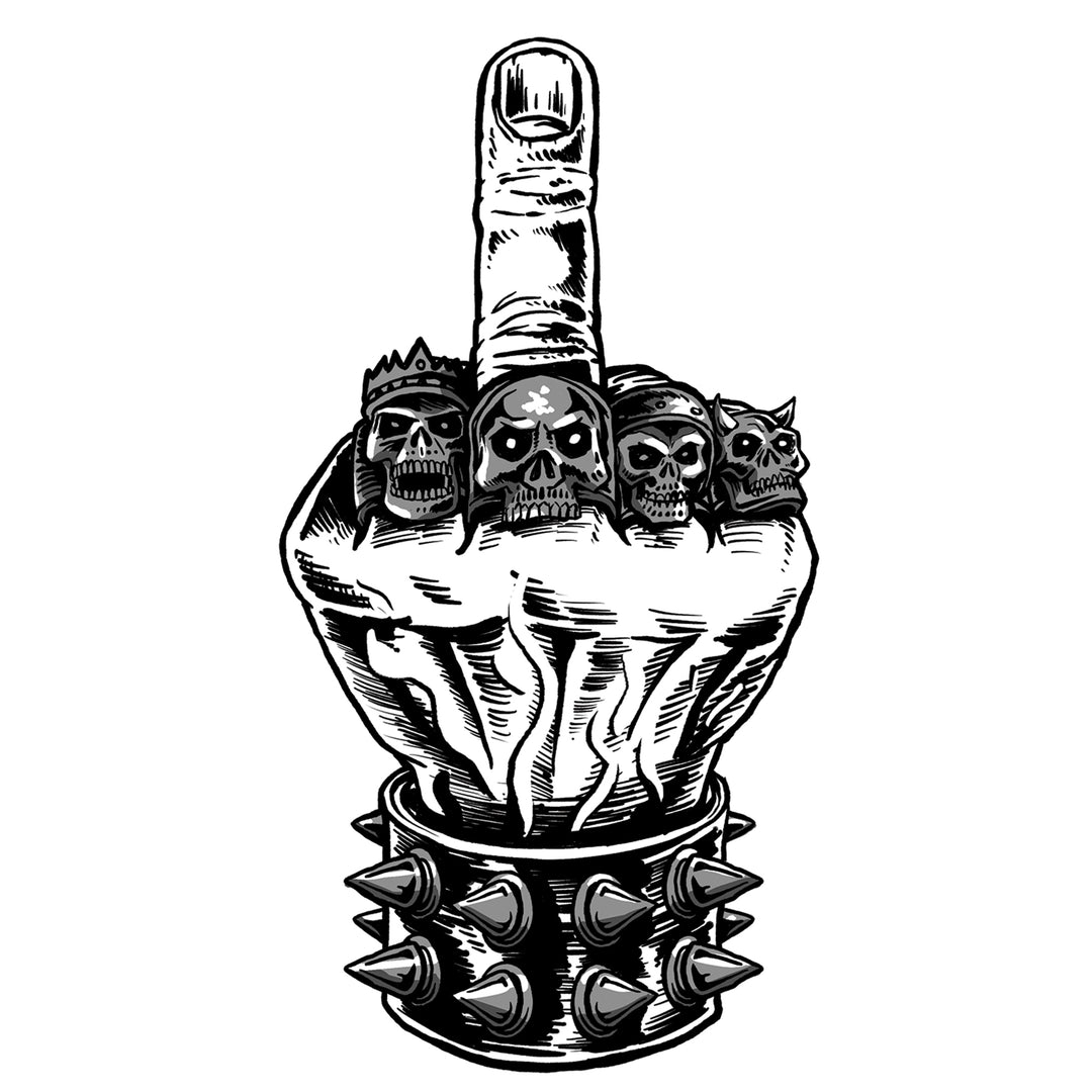 Fist of Fury Mini Decal/Sticker