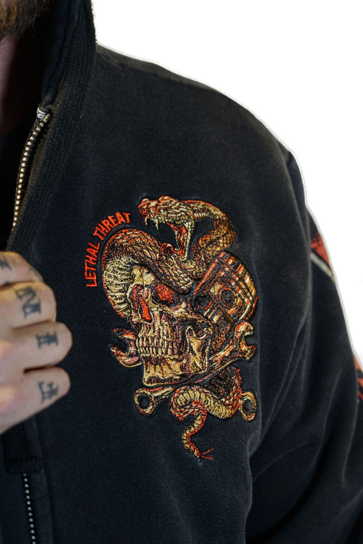 Venom and Velocity Zip Up Hoodie