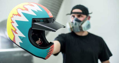 Motorcycle Helmets - Plain or with Graphics?