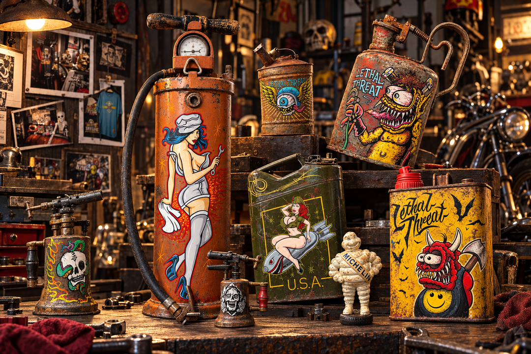 Garage Art: 30 Years of Hot Rods, Motorcycles and Kustom Kulture