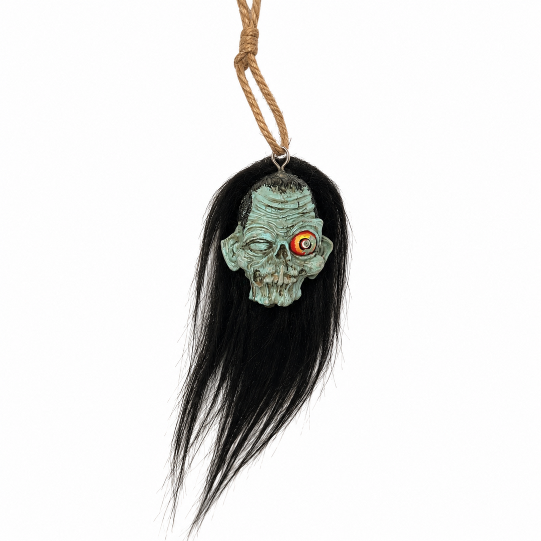 Wacky Weirdo “One Eye Jack” - Hanging Dashboard Ornament - Lethal Threat®