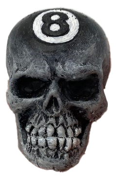 8 Ball Skull Vent Clip Air Freshener